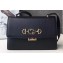 Gucci Zumi Grainy Leather Small Shoulder Bag 576388 Black