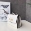 Gucci Zumi Grainy Leather Small Shoulder Bag 576388 White