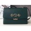 Gucci Zumi Grainy Leather Small Shoulder Bag 576388 Green