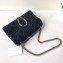 Gucci Dionysus Small Shoulder Bag 400249 Velvet Black