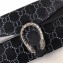 Gucci Dionysus Small Shoulder Bag 400249 Velvet Black