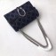 Gucci Dionysus Small Shoulder Bag 400249 Velvet Dark Blue