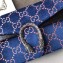 Gucci Dionysus Small Shoulder Bag 400249 Velvet Blue