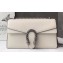 Gucci Dionysus Small Shoulder Bag 400249 Leather White 01