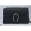 Gucci Dionysus Small Shoulder Bag 400249 Leather Black