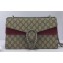 Gucci Dionysus Small Shoulder Bag 400249 GG Canvas Date Red