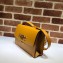 Gucci Zumi Smooth Leather Small Shoulder Bag 576388 Yellow
