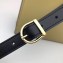 Gucci Zumi Smooth Leather Small Shoulder Bag 576388 Black/Beige
