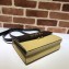Gucci Zumi Smooth Leather Small Shoulder Bag 576388 Black/Beige