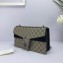 Gucci Dionysus Small Shoulder Bag 400249 GG Canvas Black