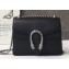 Gucci Dionysus Mini Shoulder Bag 421970 Leather Black