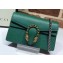 Gucci Dionysus Super Mini Shoulder Bag 476432 Leather Green