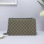 Gucci Dionysus Small Shoulder Bag 400249 GG Canvas Black