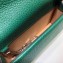 Gucci Dionysus Super Mini Shoulder Bag 476432 Leather Green
