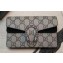 Gucci Dionysus Super Mini Shoulder Bag 476432 GG Canvas Black