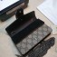 Gucci Dionysus Super Mini Shoulder Bag 476432 GG Canvas Black