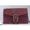 Gucci Dionysus Small Shoulder Bag 400249 Suede Date Red