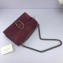 Gucci Dionysus Small Shoulder Bag 400249 Suede Date Red