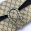 Gucci Dionysus Small Shoulder Bag 400249 GG Canvas Black