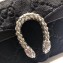 Gucci Dionysus Small Shoulder Bag 499623 Velvet Black