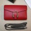 Gucci Dionysus Mini Chain Wallet Bag 401231 Leather Red