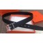 Hermes Width 3.2cm Quentin Reversible Belt Leather Black