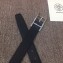 Hermes Width 3.2cm Quentin Reversible Belt Leather Black