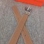 Hermes Width 3.2cm Cape Cod Reversible Belt Leather Brown