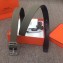 Hermes Width 3.2cm Cape Cod Reversible Belt Leather Gray