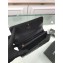 Chanel Grained Calfskin Boy Long Flap Wallet A80286 Black/Gold
