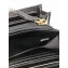 Chanel Grained Calfskin Boy Long Flap Wallet A80286 Black/Gold