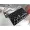 Chanel Wallet On Chain WOC Bag in Patent Leather Black/Silver