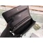 Chanel Wallet On Chain WOC Bag in Patent Leather Black/Silver