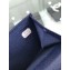 Chanel Grained Calfskin Boy Flap Card Holder A80603 Navy Blue/Gold