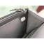 Chanel Wallet On Chain WOC Bag in Patent Leather Gray/Silver