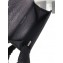 Chanel Grained Calfskin Boy Flap Card Holder A80603 Black/Silver