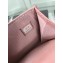 Chanel Grained Calfskin Boy Flap Card Holder A80603 Pink/Silver