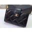 Chanel Small Card Holder 31522 Lambskin Black