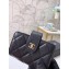 Chanel Small Card Holder 31522 Grained Calfskin Black