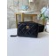 Chanel Classic Small Zipped Coin Purse 69272 Lambskin Black/Gold
