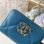 Chanel 19 Leather Zipped Coin Purse AP0949 Dark Turquoise 2020