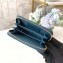 Chanel 19 Leather Zipped Coin Purse AP0949 Dark Turquoise 2020