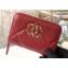 Chanel 19 Leather Zipped Coin Purse AP0949 Red 2020