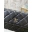 Chanel Classic Long Flap Wallet 31502 Lambskin Black