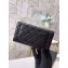 Chanel Classic Long Flap Wallet A31506 Lambskin Black