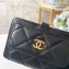 Chanel Luggage Tag AP1141 Lambskin Black