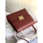 Givenchy Vintage Leather Shoulder Small Bag Burgundy