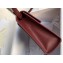 Givenchy Vintage Leather Shoulder Small Bag Burgundy