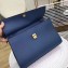 Givenchy Large Whip Bag in Smooth Leather Blue
