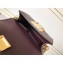 Givenchy Nano Eden Bag in Crocodile-effect Leather Burgundy